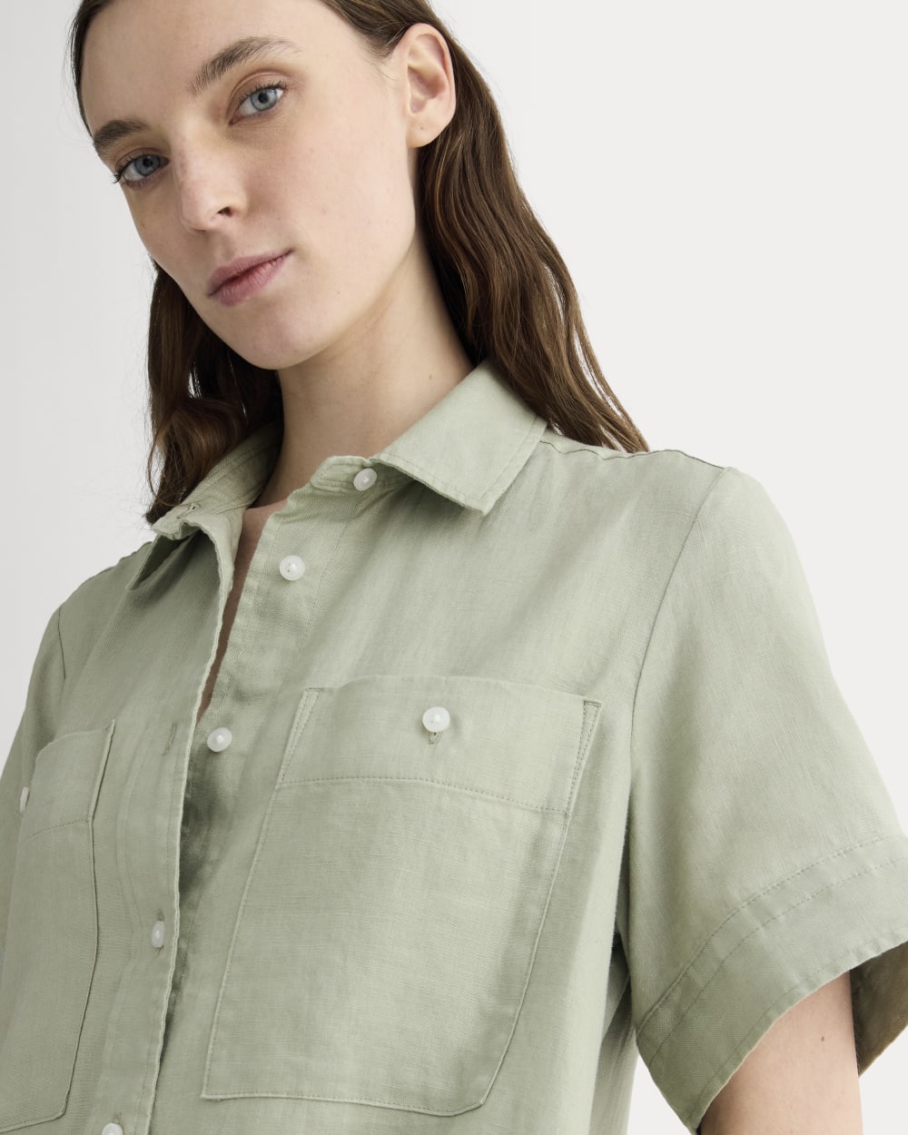 The Daytripper Dress in Linen | Seagrass Everlane The Daytripper Dress in Linen | Seagrass Everlane