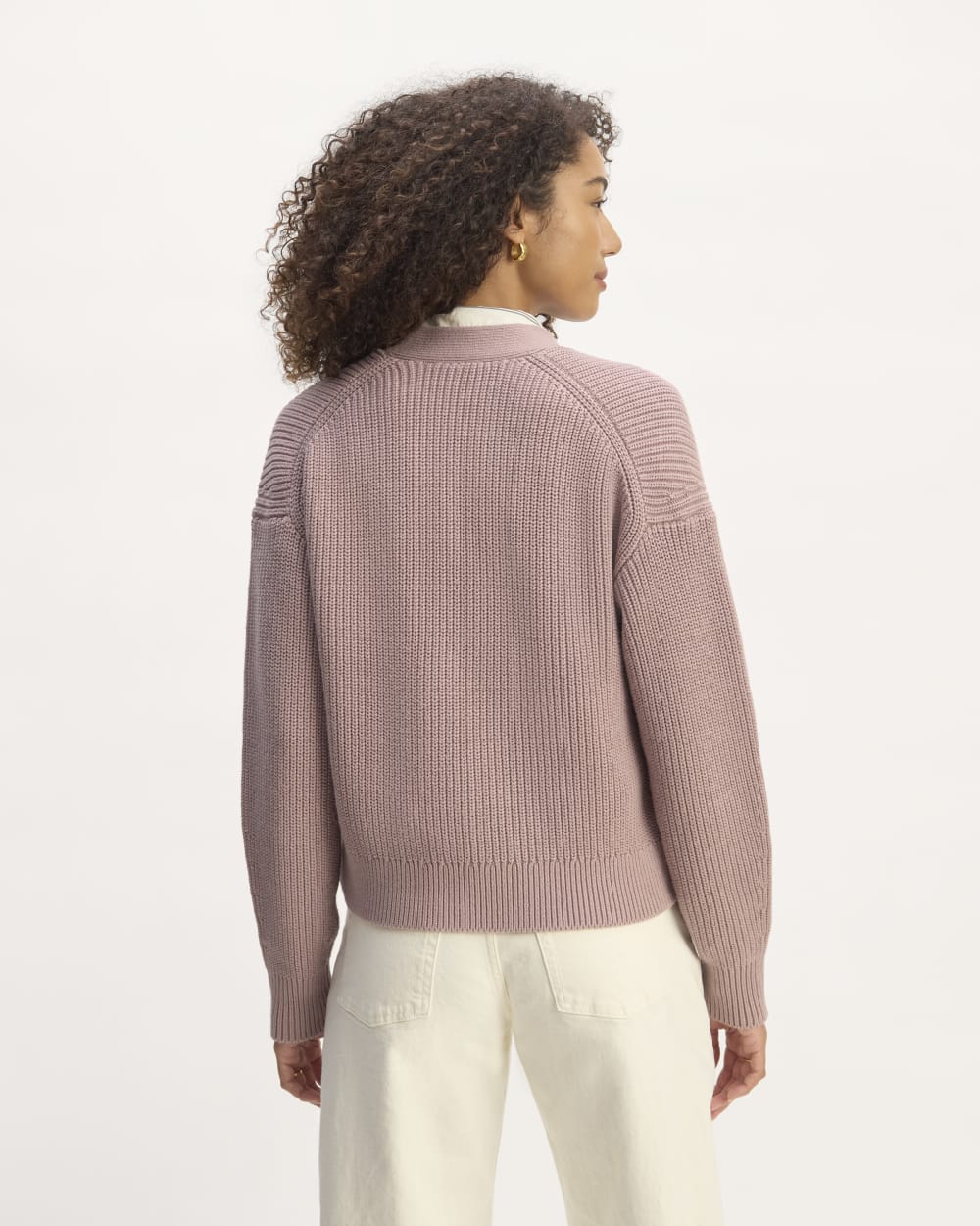 専用 the Virgins cotton cardigan rose The Boxy Cardigan in Everyday Cotton | Dusty Rose – Everlane