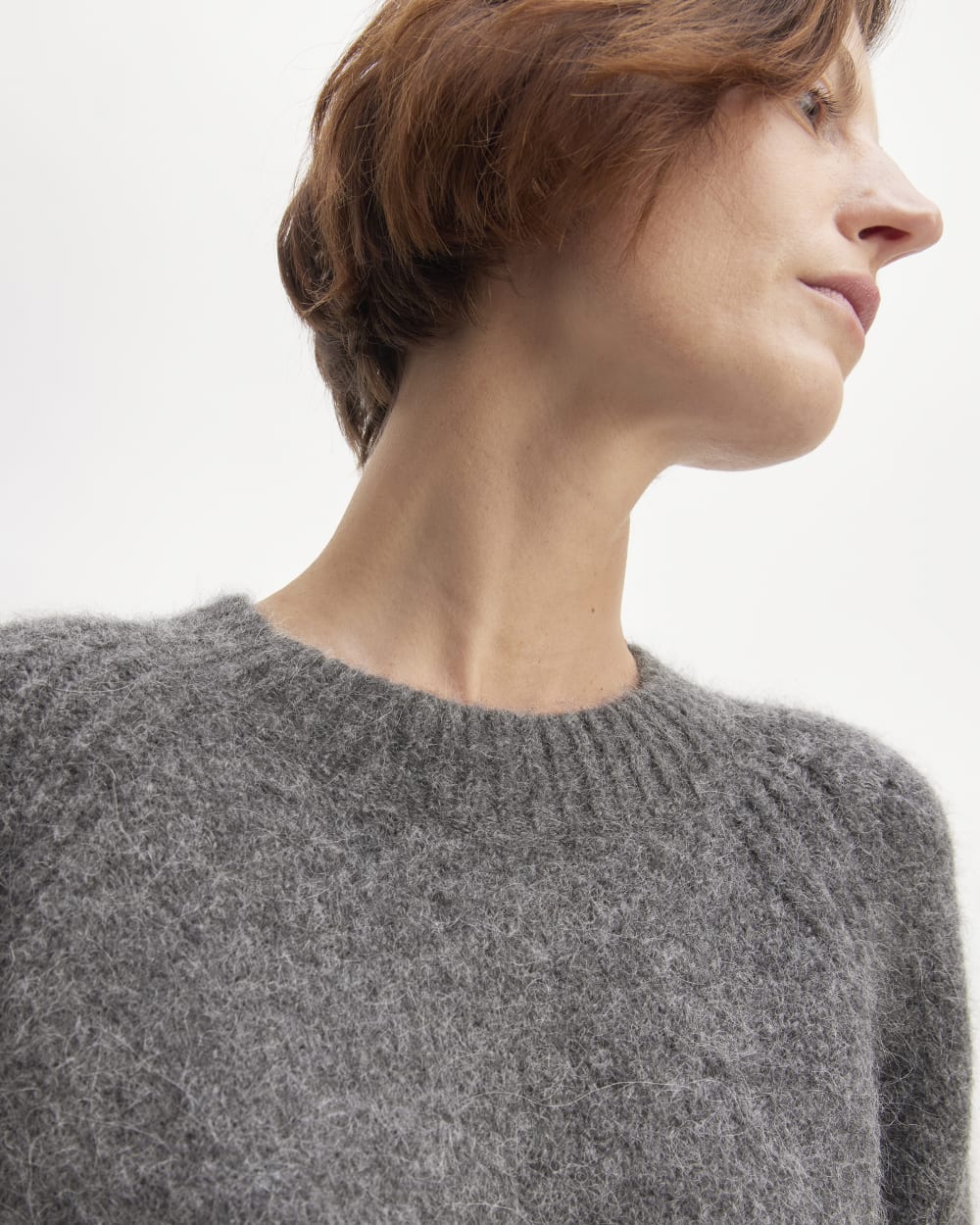 The SuperFuzz Alpaca Crew | Dark Charcoal – Everlane