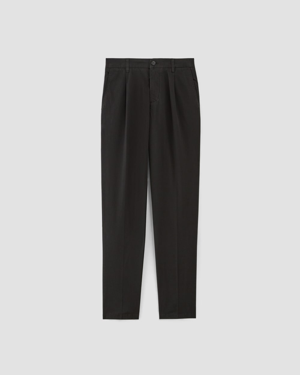 The Pleated Air Chino | Black – Everlane