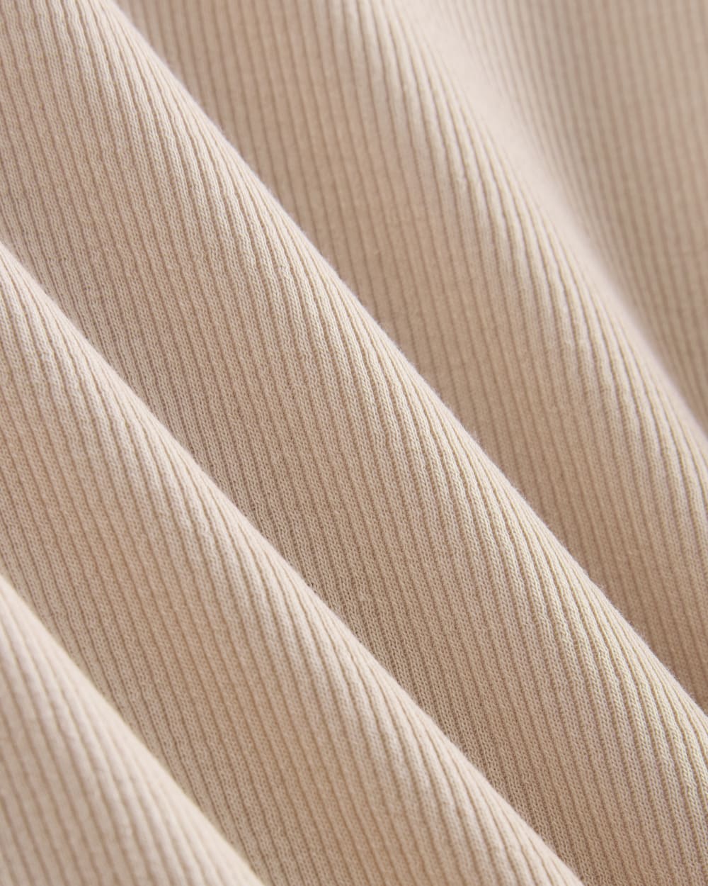 The Luxe Rib Crew | Heathered Oat