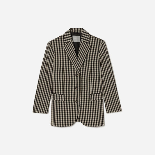 womens-80s-blazer-khaki-black | alt