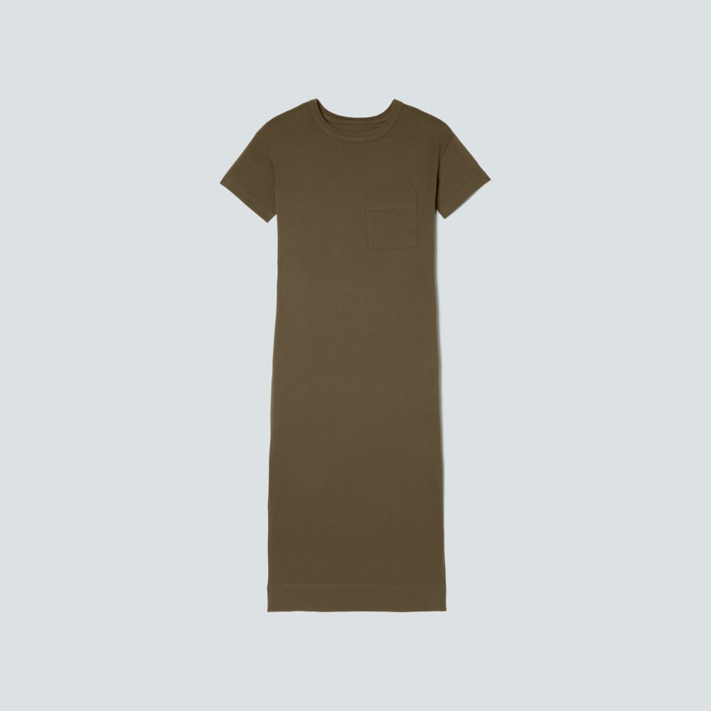 womens-organic-maxi-tee-dress-beech | alt