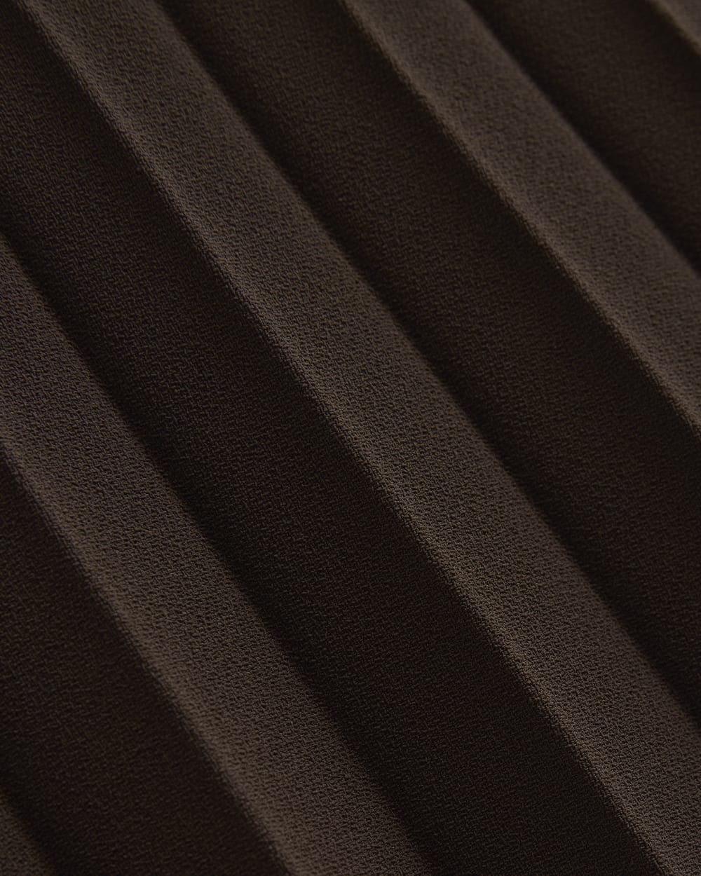 womens-drapey-crepe-mini-dress-dark-chocolate