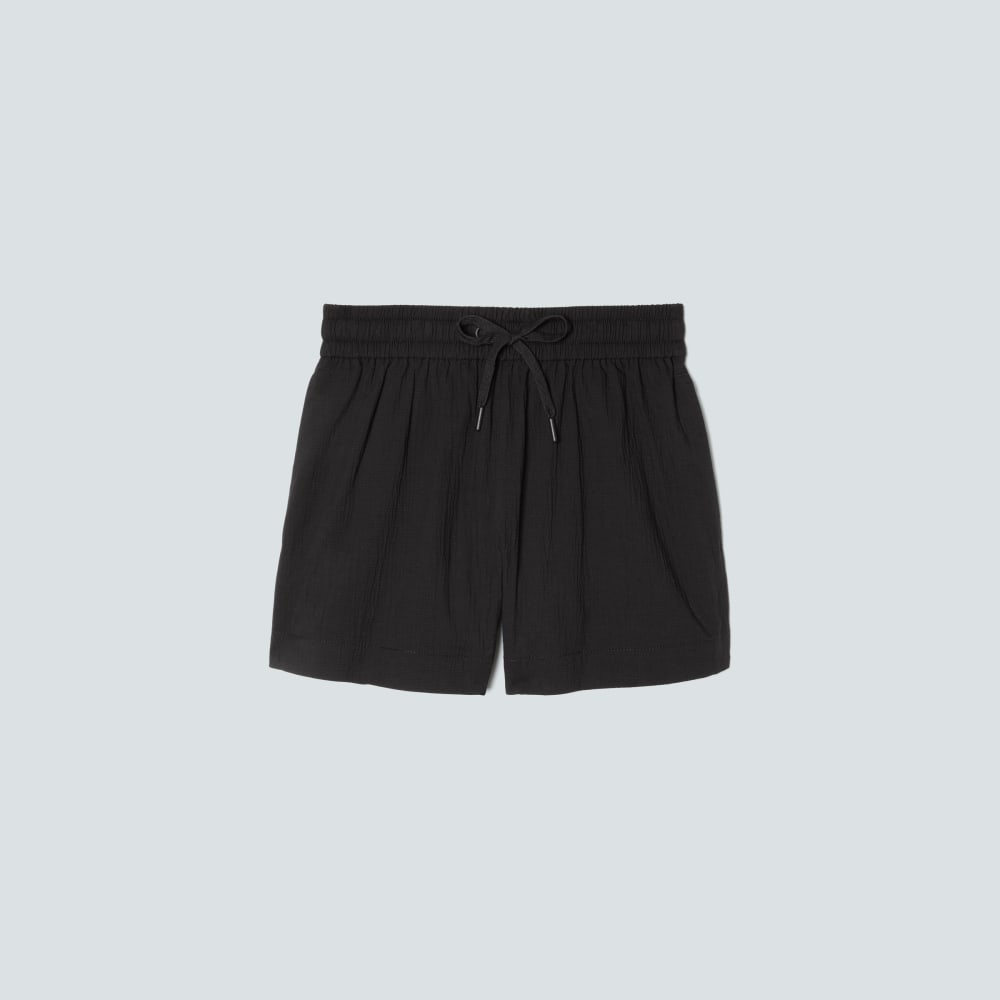 The Seersucker Boxer Short | Black - XXS
