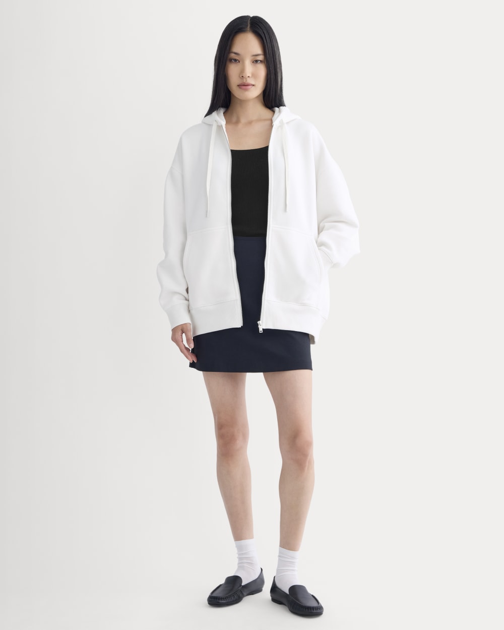 womens-luxe-fleece-oversized-zip-hoodie-bone
