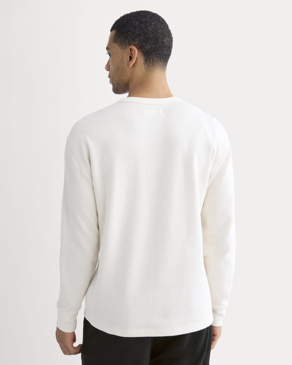 Thermal Crew in Cozy Waffle | Bone – Everlane