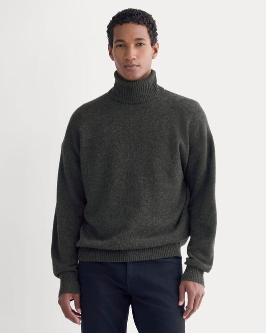 mens-luxe-merino-relaxed-turtleneck-heathered-black | primary