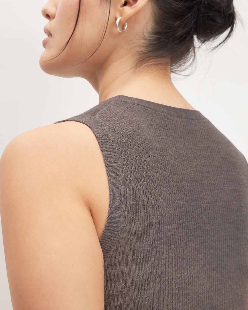 The Tank in Ultrasoft Merino | Heather Cocoa – Everlane