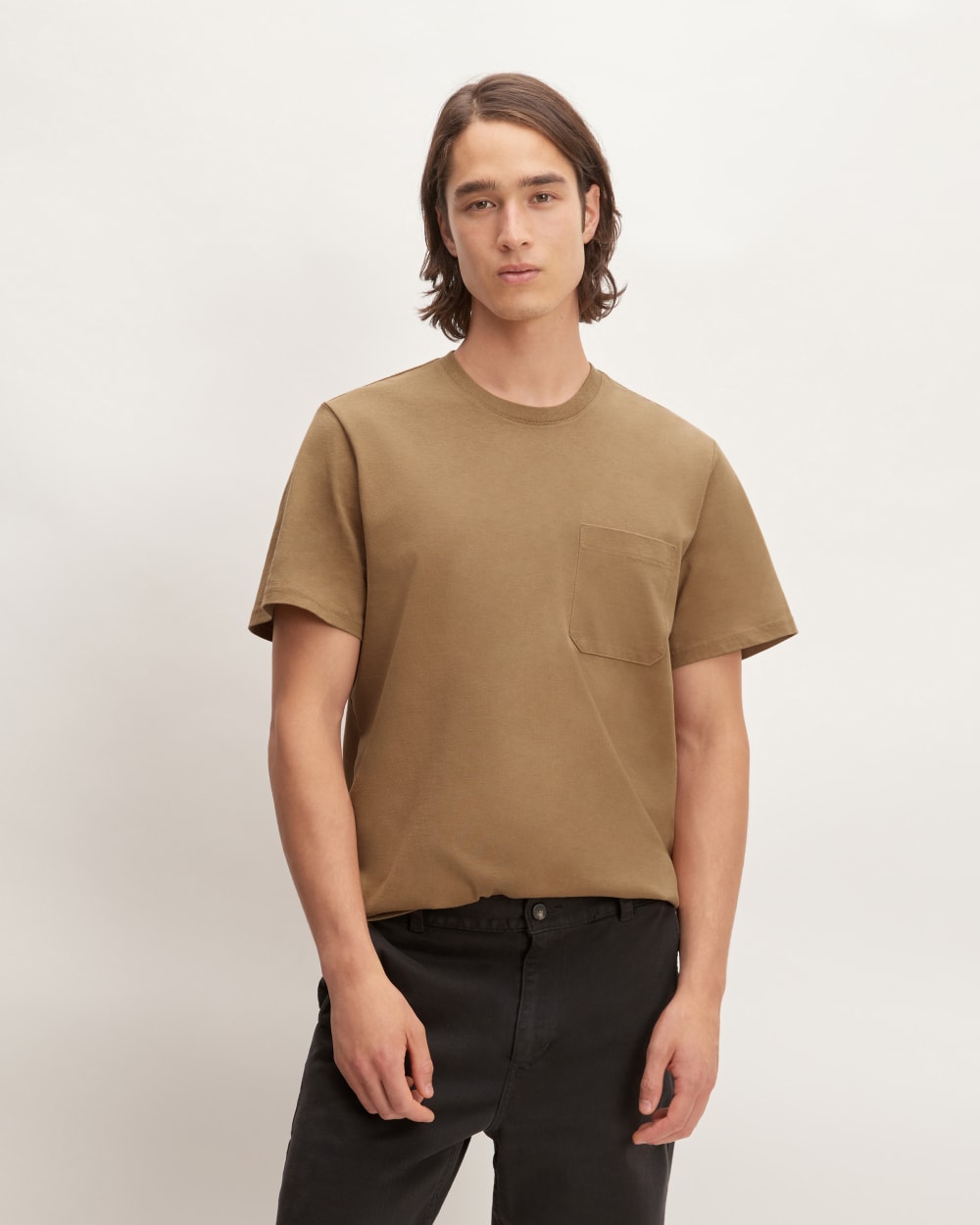 mens-premium-weight-pocket-tee-toasted-coconut | primary