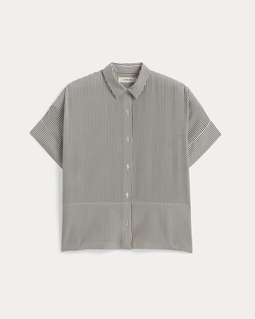 womens-clean-silk-ss-square-shirt-black-micro-stripe | alt