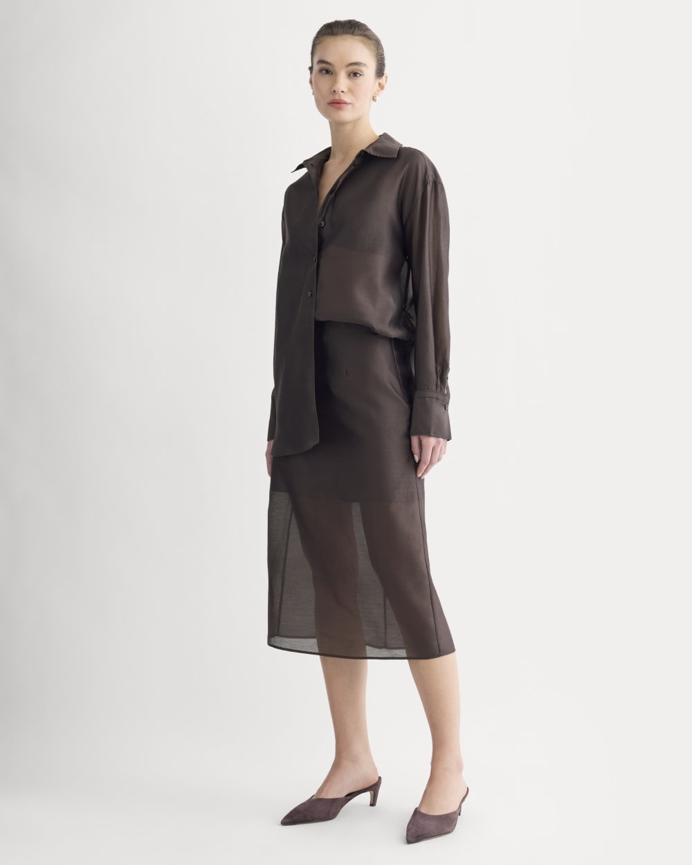 womens-oversized-shirt-silk-organza-dark-chocolate