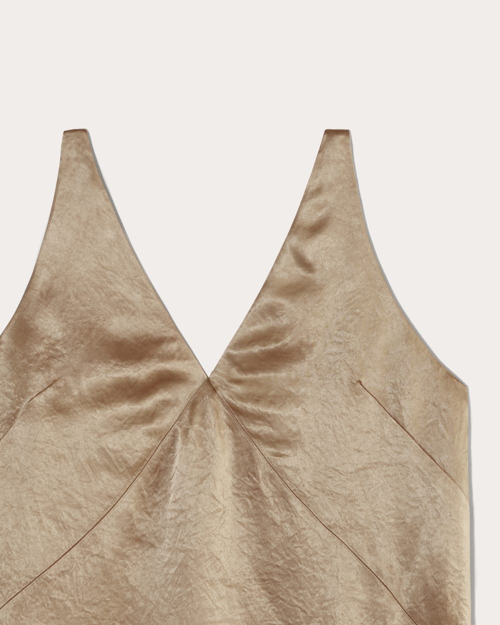 The Satin Tank | Champagne – Everlane