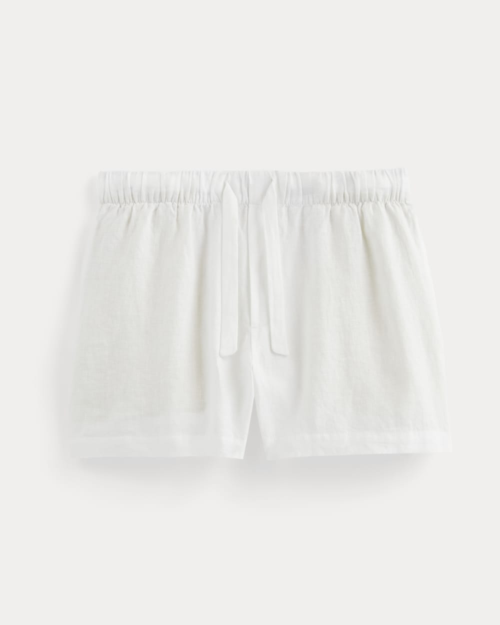 womens-drawstring-boxer-short-in-linen-white | alt