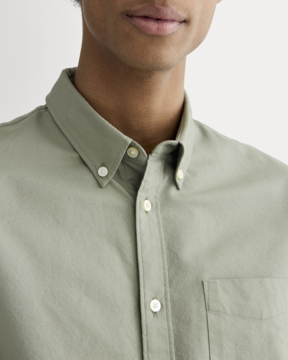 The Slim Oxford Shirt | Sage Green | Standard Everlane The Slim Oxford Shirt | Sage Green | Standard Everlane