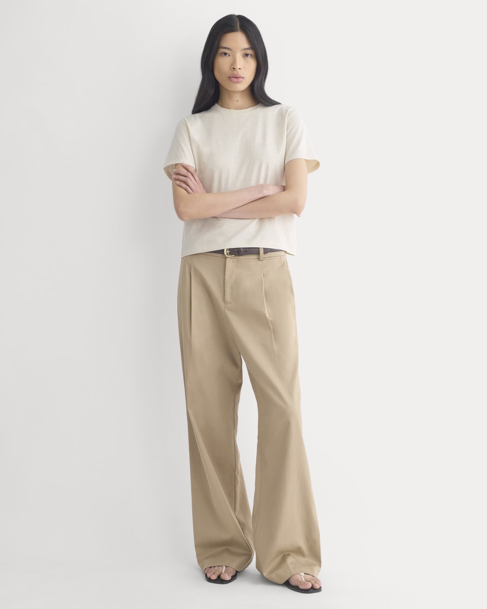 Everlane Box-Cut Tshirt, Essential Cotton