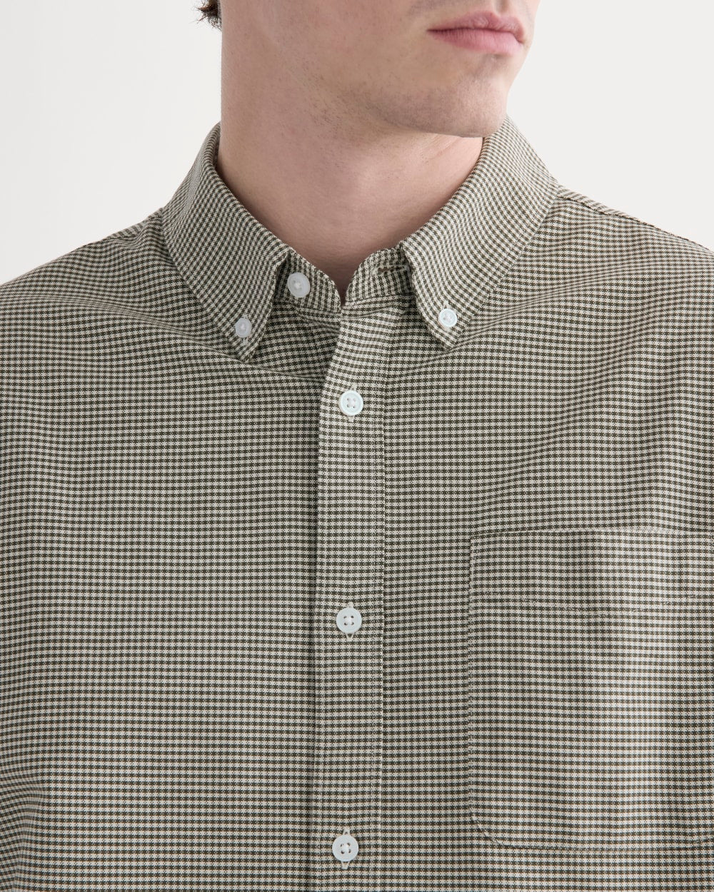 The Classic Oxford Shirt | Forest Night Gingham | Standard – Everlane