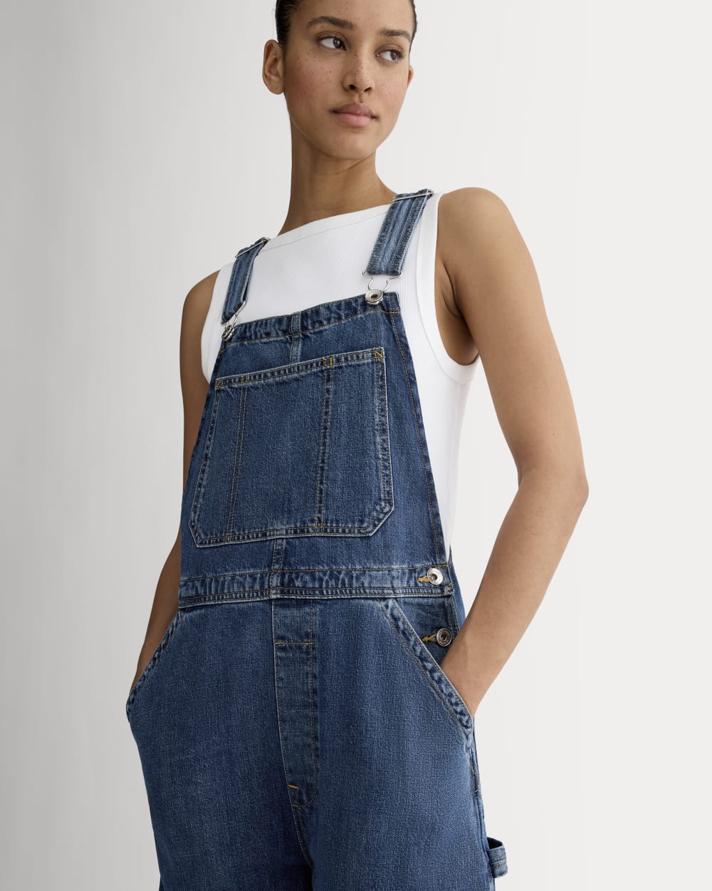 The Curve Overall | Medium Blue – Everlane