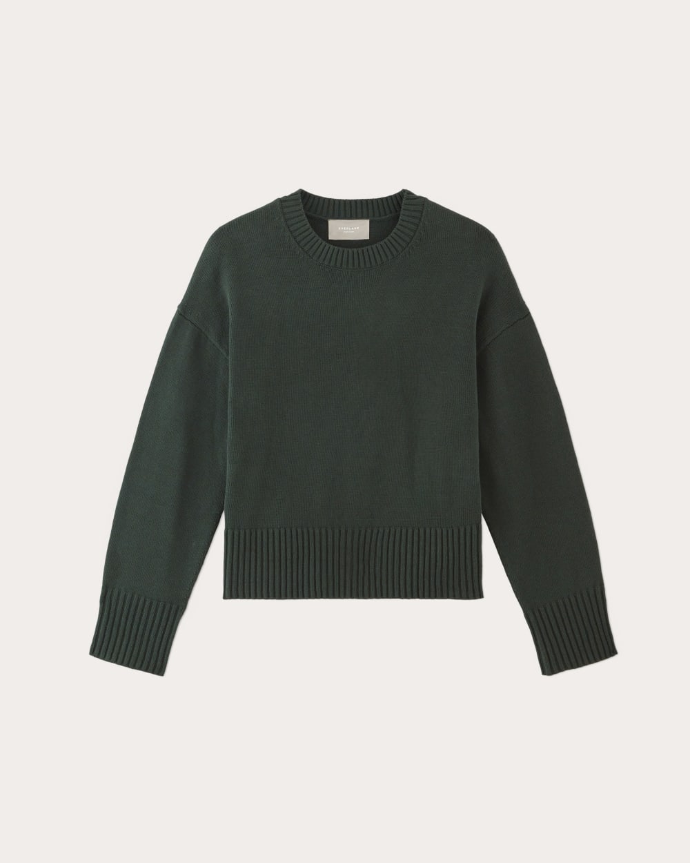 The Boxy Sweater in Everyday Cotton | Merlot / Canvas