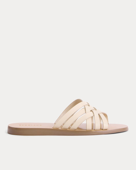 womens-leather-triple-crisscross-sandal-canvas | primary