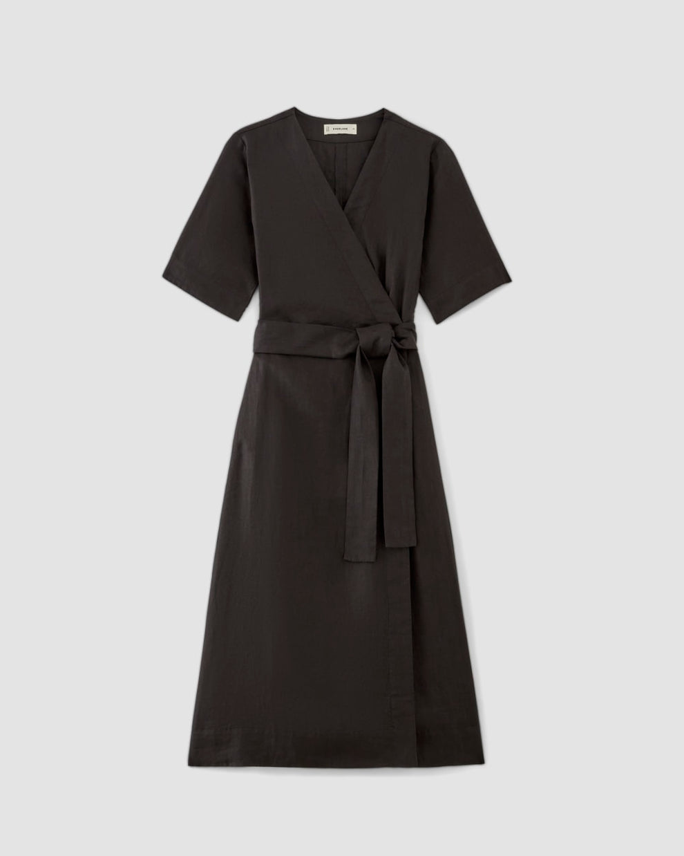 The Wrap Dress in Linen