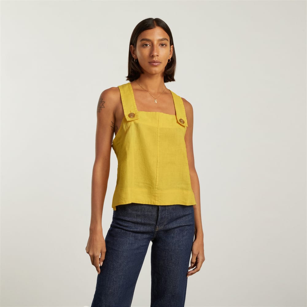 womens-apron-linen-tank-lemon | primary