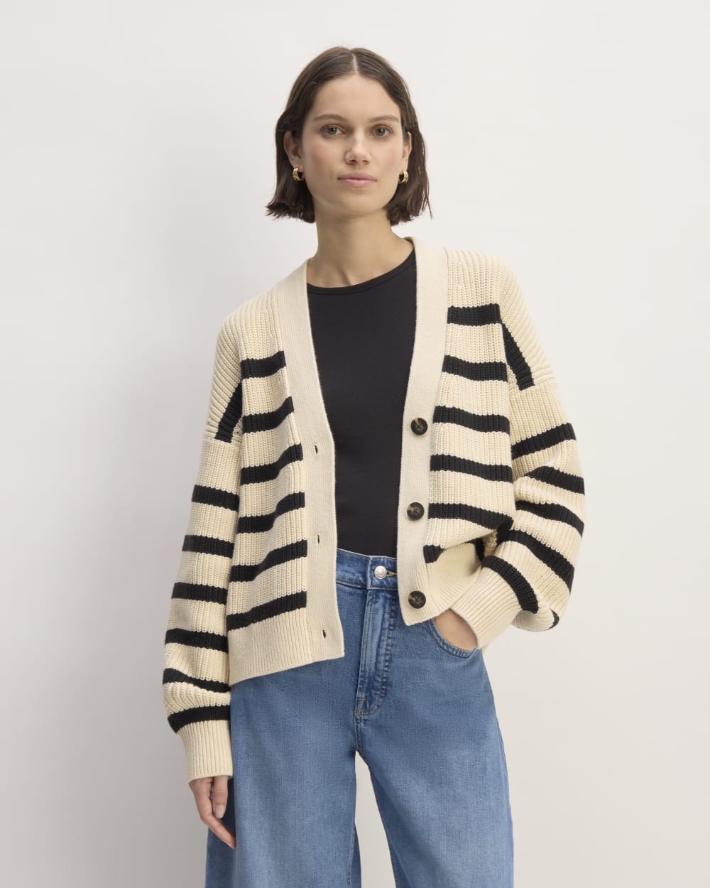 The Boxy Cardigan in Everyday Cotton from Everlane - $104