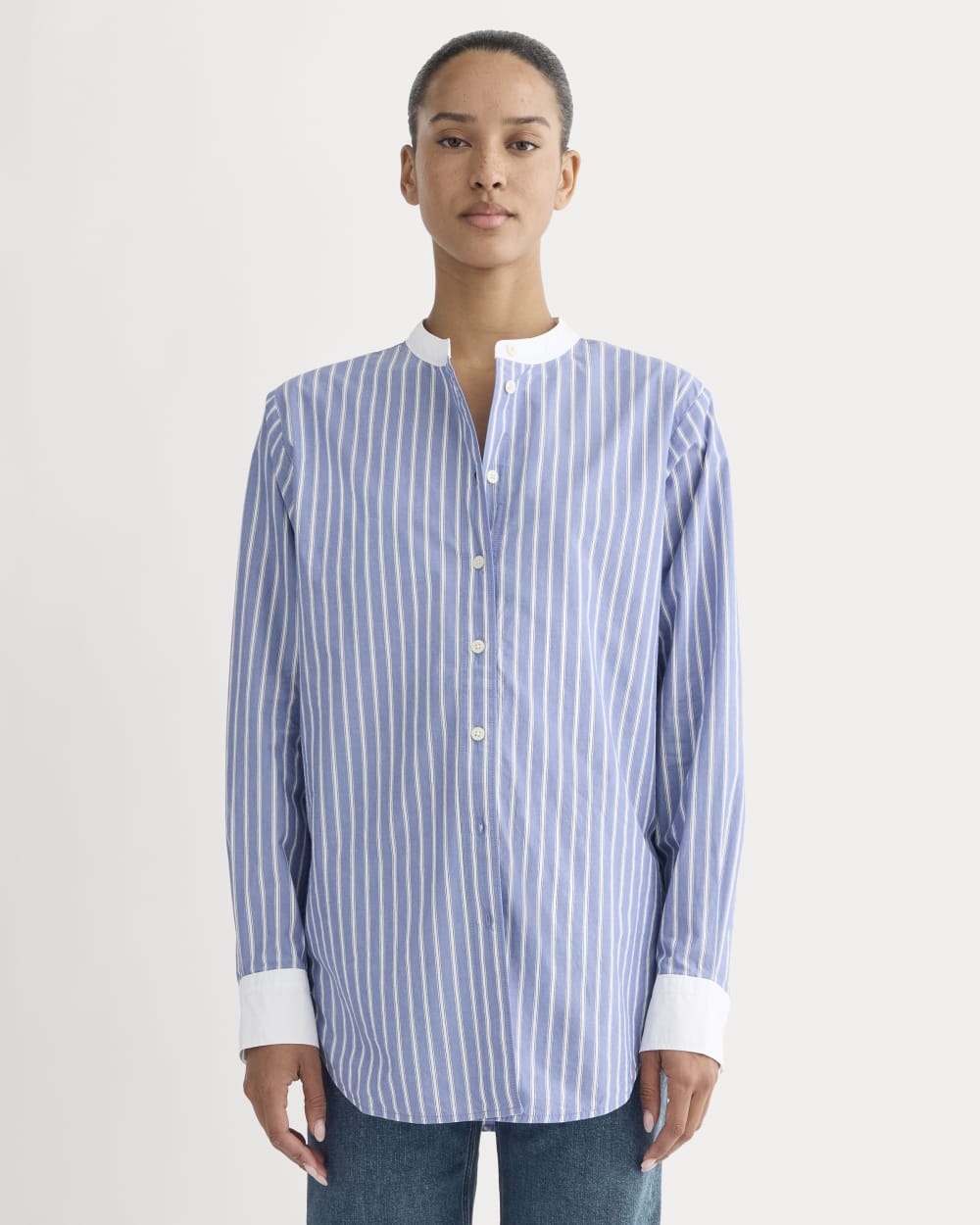 The Oversized Shirt in Ultrasoft Cotton