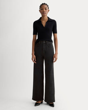 The Way-High® Sailor Jean 2.0 | Washed Black | 31.5" Inseam