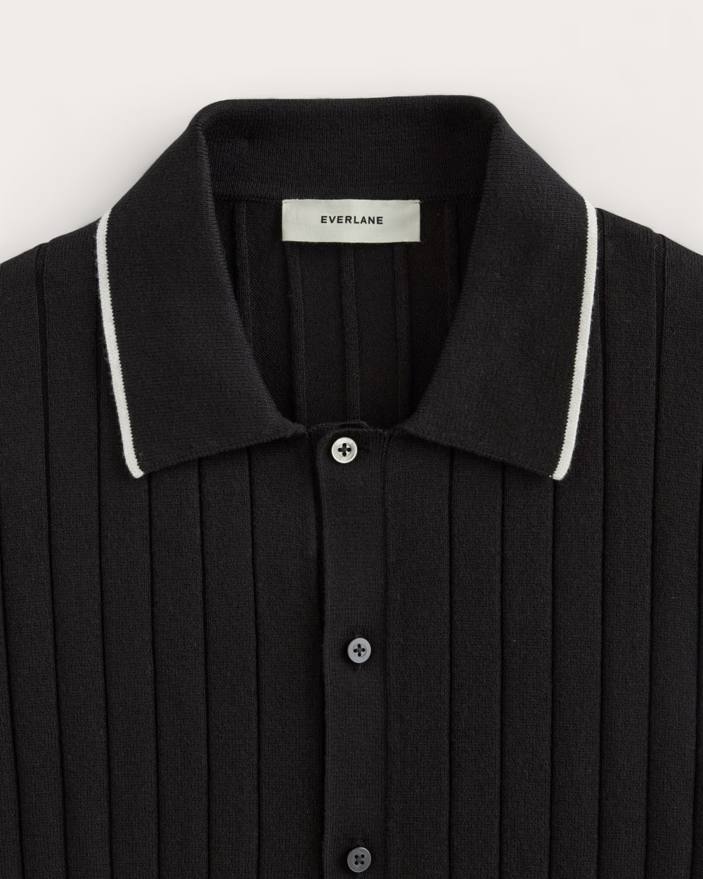 The No-Sweat Button-Down Polo | Black – Everlane
