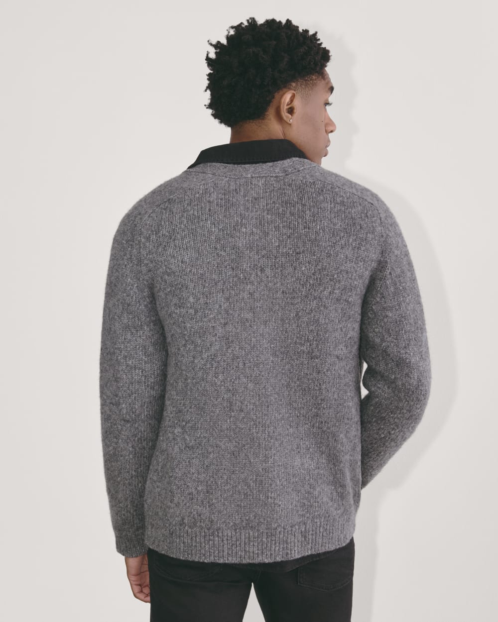 The Cloud Relaxed Cardigan | Heather Charcoal – Everlane