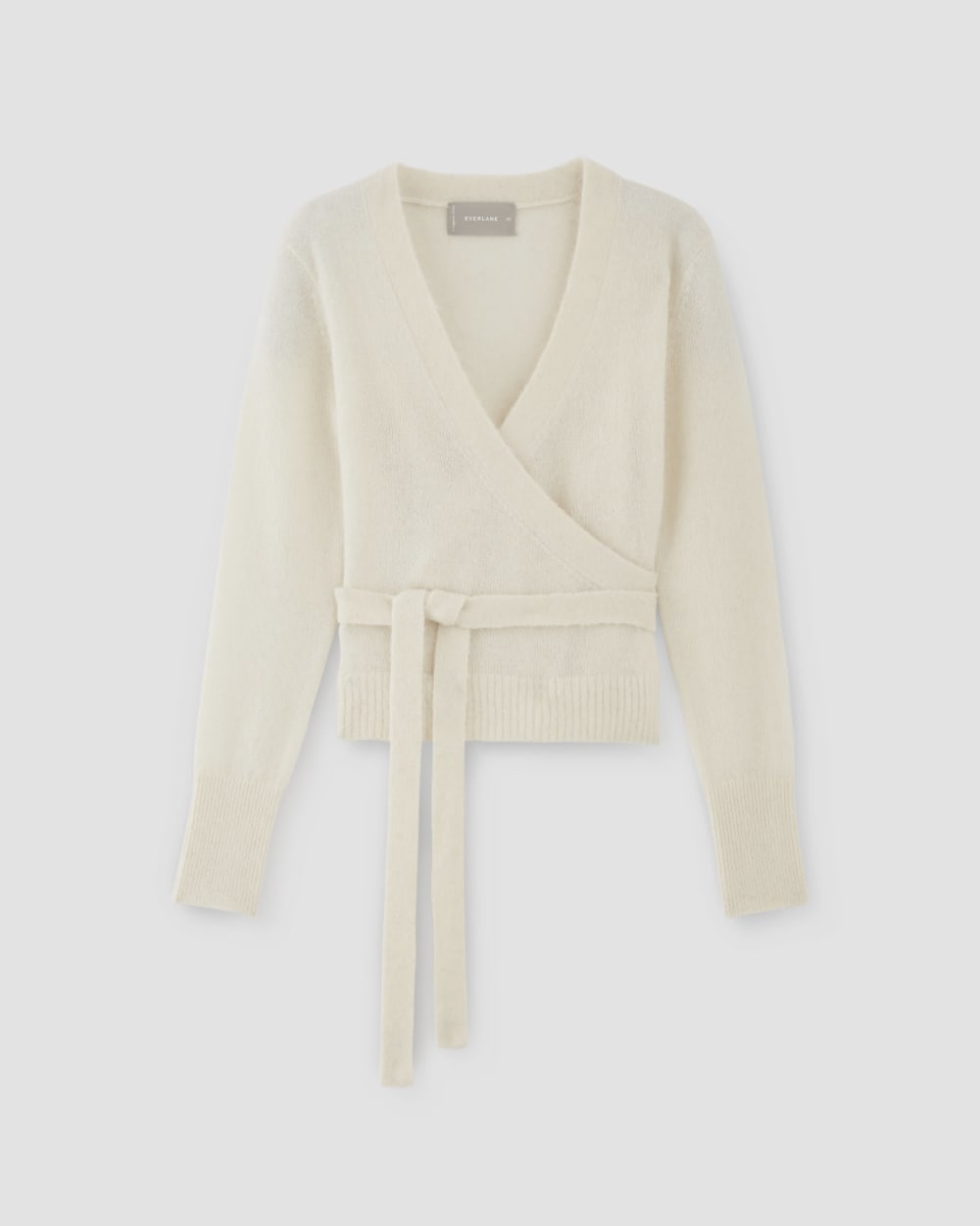 The Alpaca Wrap Sweater | Snow – Everlane