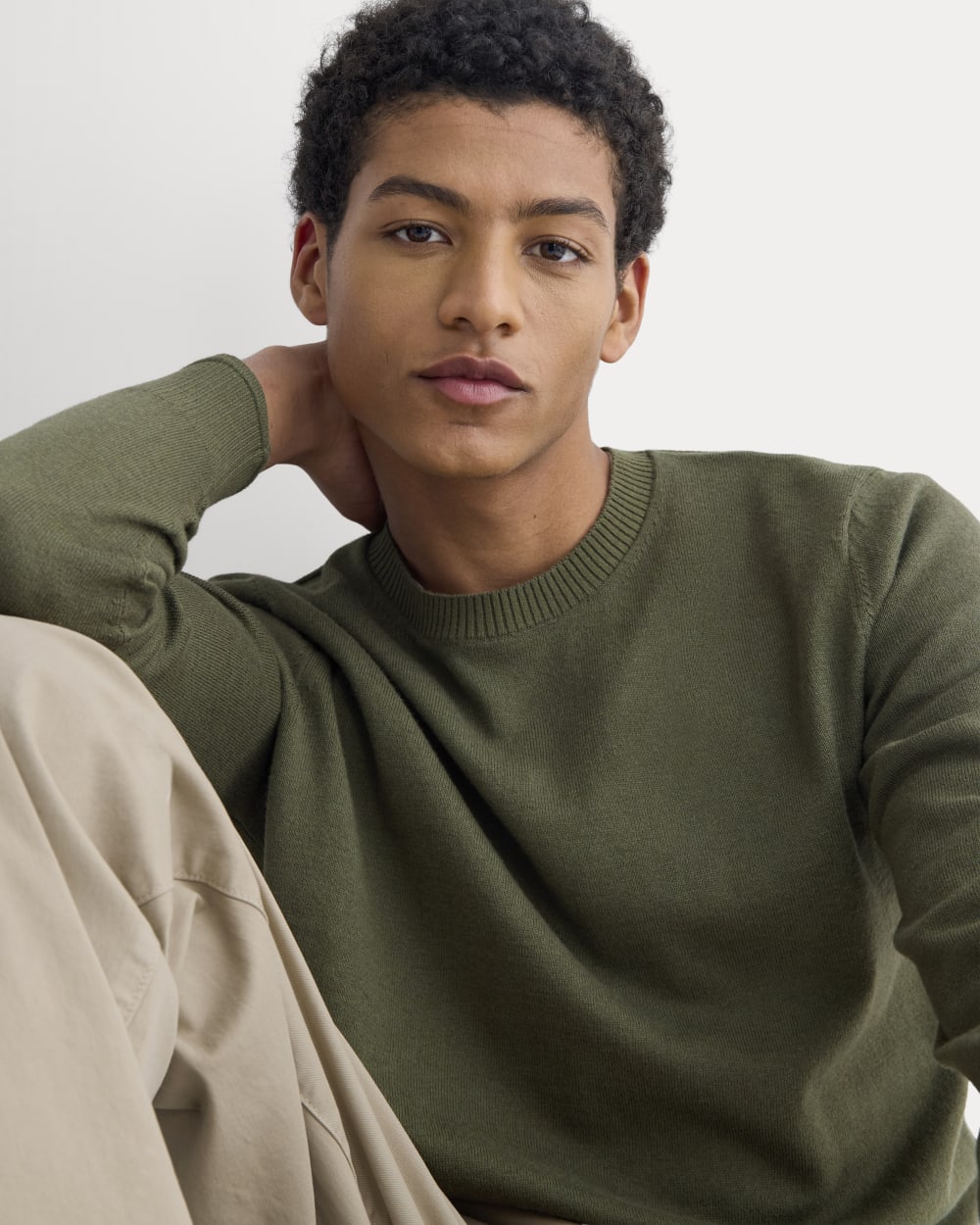 mens-uniform-no-sweat-cotton-sweater-heather-olive-night