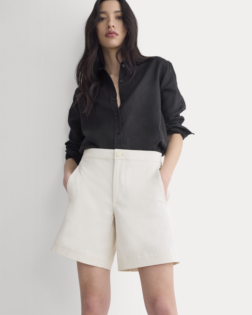 Side-Panel Tailored Short