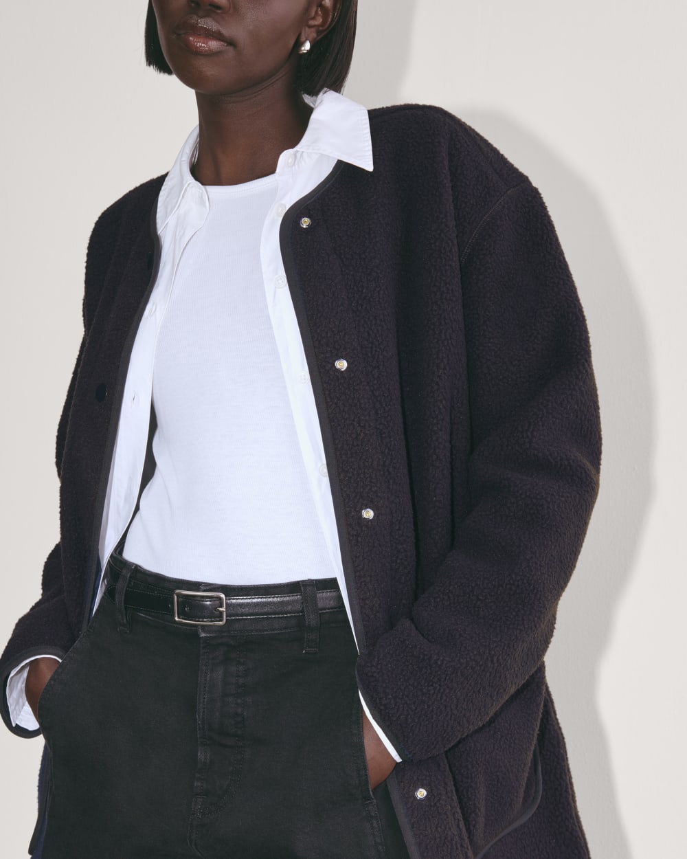 The Teddy Liner | Navy – Everlane