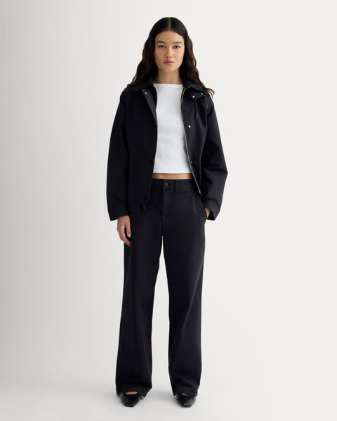 The Wide-Leg Chino | Black – Everlane