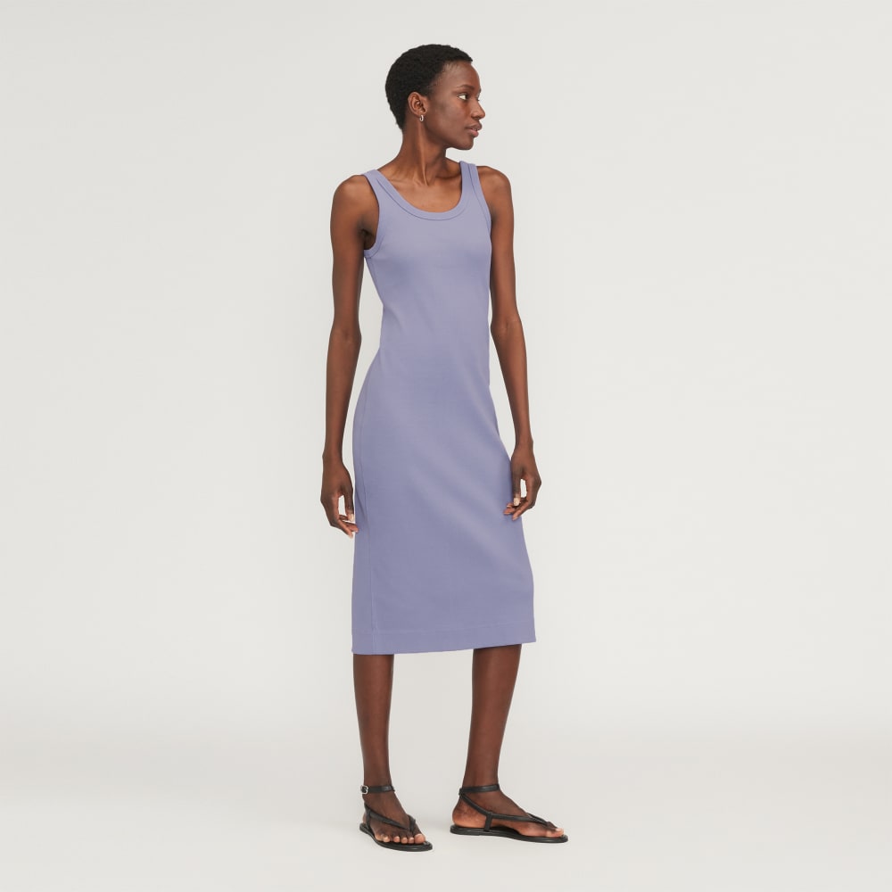 womens-ribbed-tank-dress-cornflower-blue