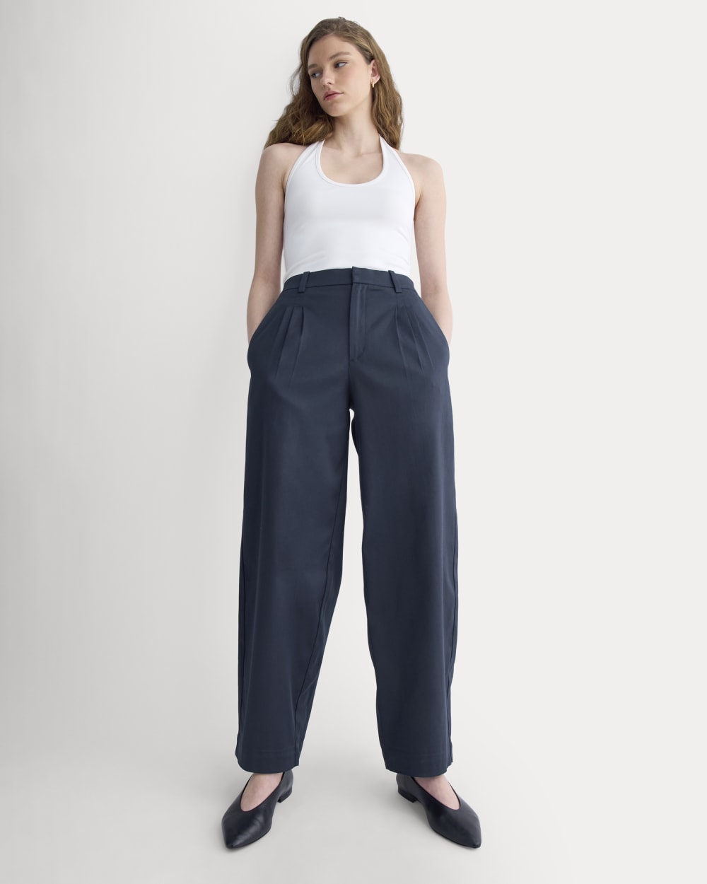 Tailored Drape Balloon Pant