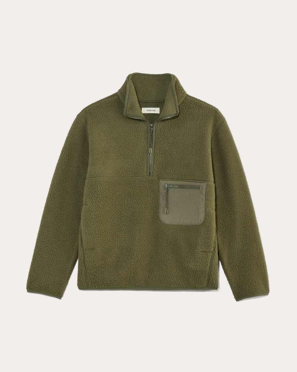 The ReNew Fleece Oversized Half-Zip | Kalamata – Everlane