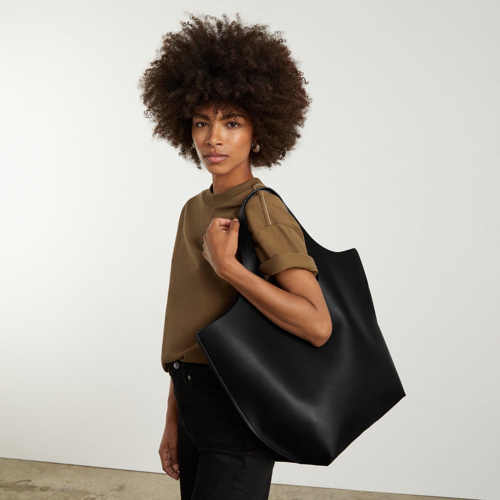 womens-cactus-triangle-tote-black | alt