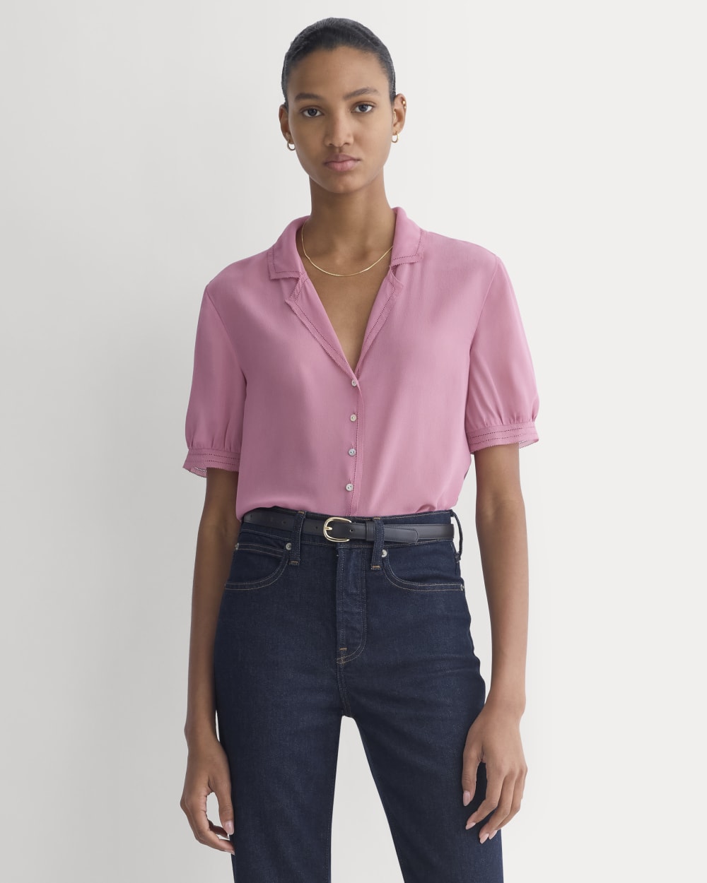 womens-notch-collar-shirt-silk-georgette-heather-rose | primary