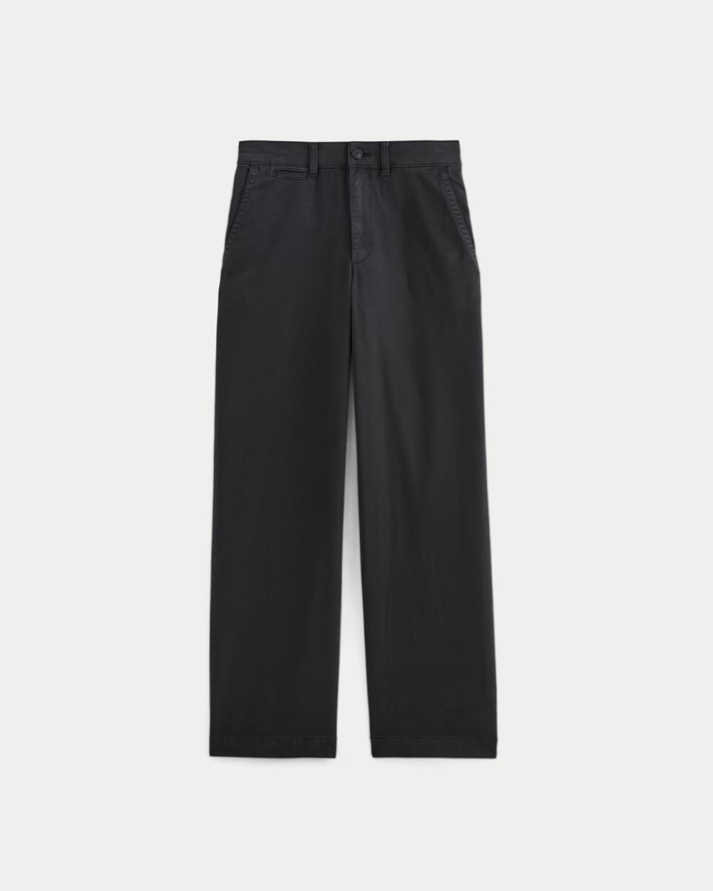 The Wide-Leg Chino | Black – Everlane