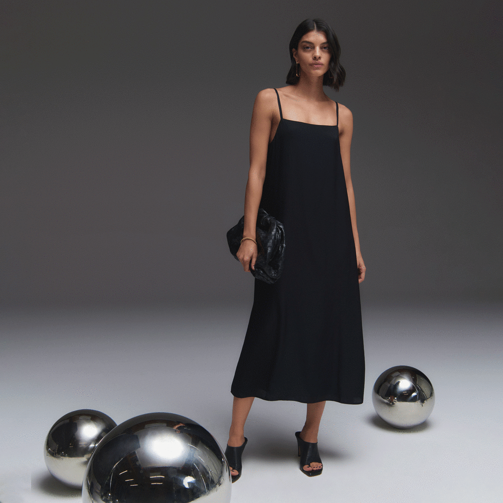 womens-japanese-goweave-slip-dress-long-black | primary