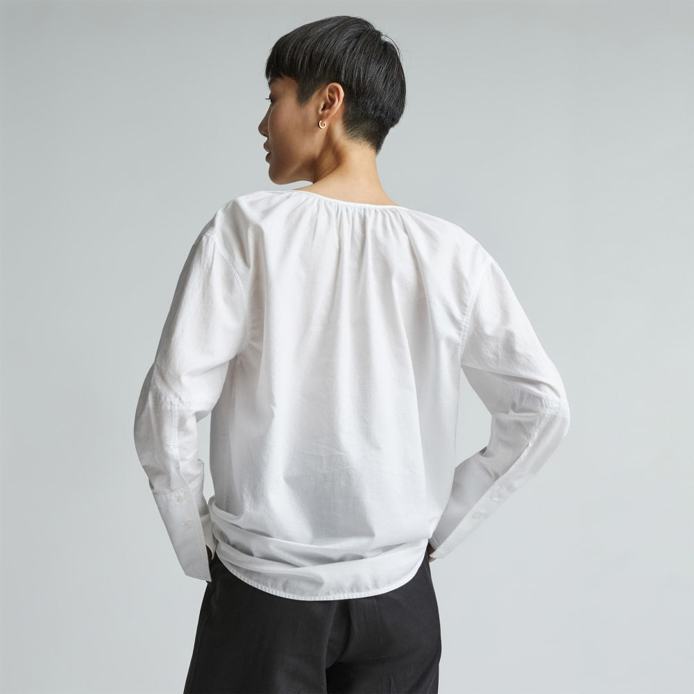 womens-silky-cotton-balloon-sleeve-top-white