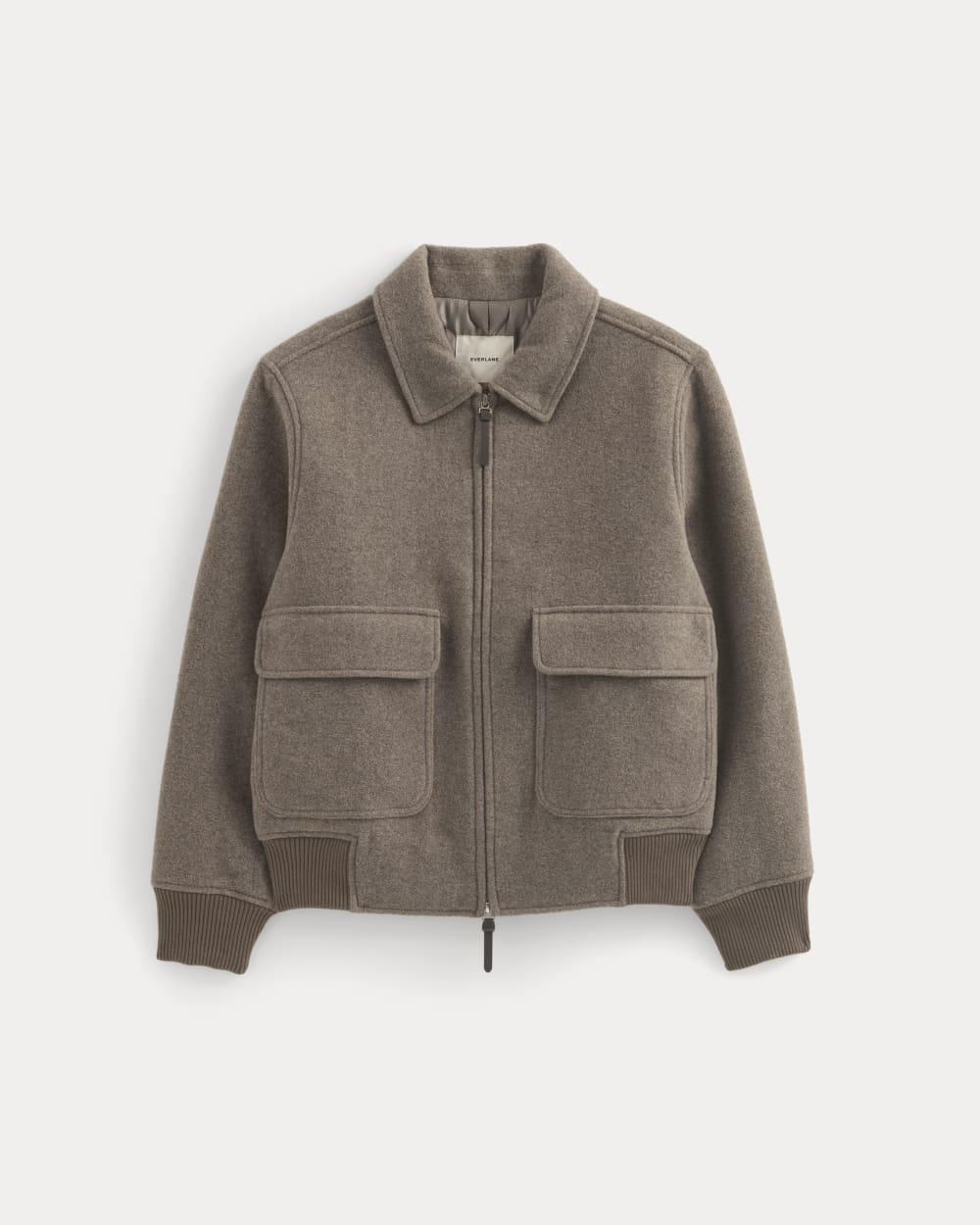 ReWool Flight Jacket | Heather Taupe – Everlane