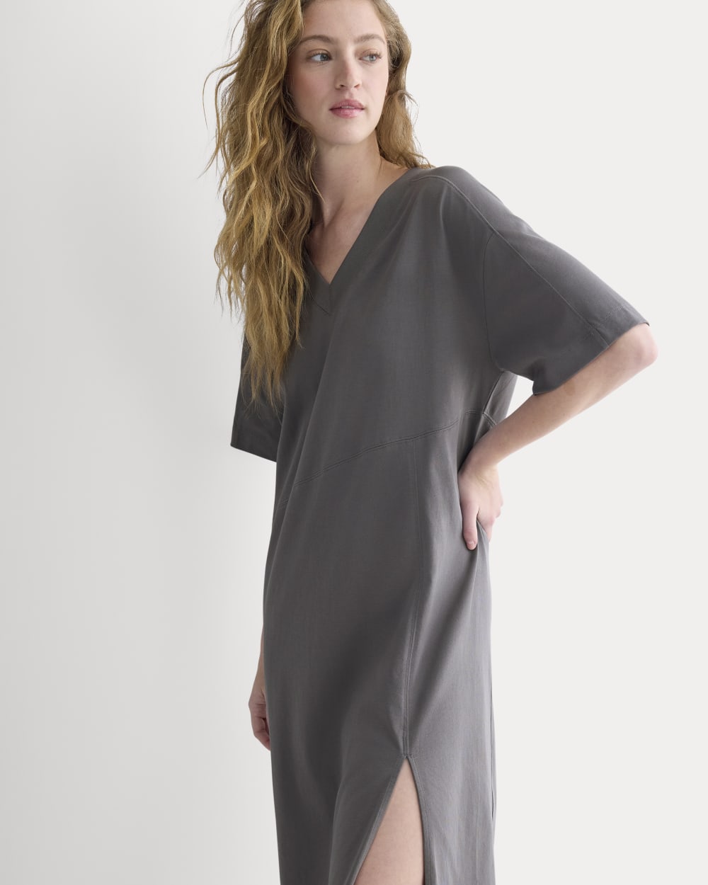 womens-weekend-tee-midi-dress-charcoal-grey