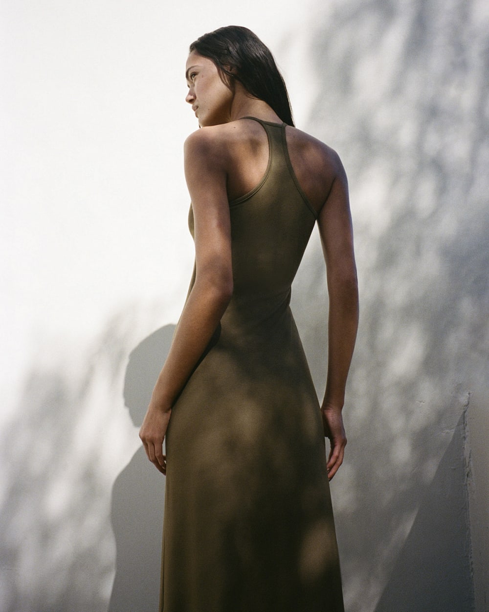 Racerback Maxi Knit Dress | Beech - XXS Racerback Maxi Knit Dress | Beech - XXS
