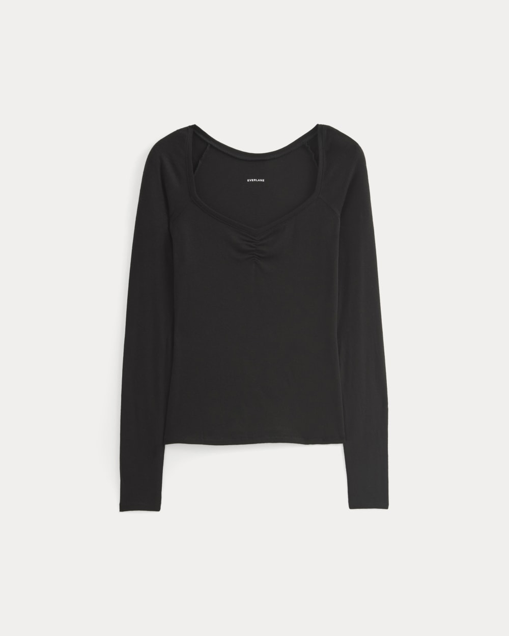 womens-sweatheart-neck-top-in-butterluxe-black | alt