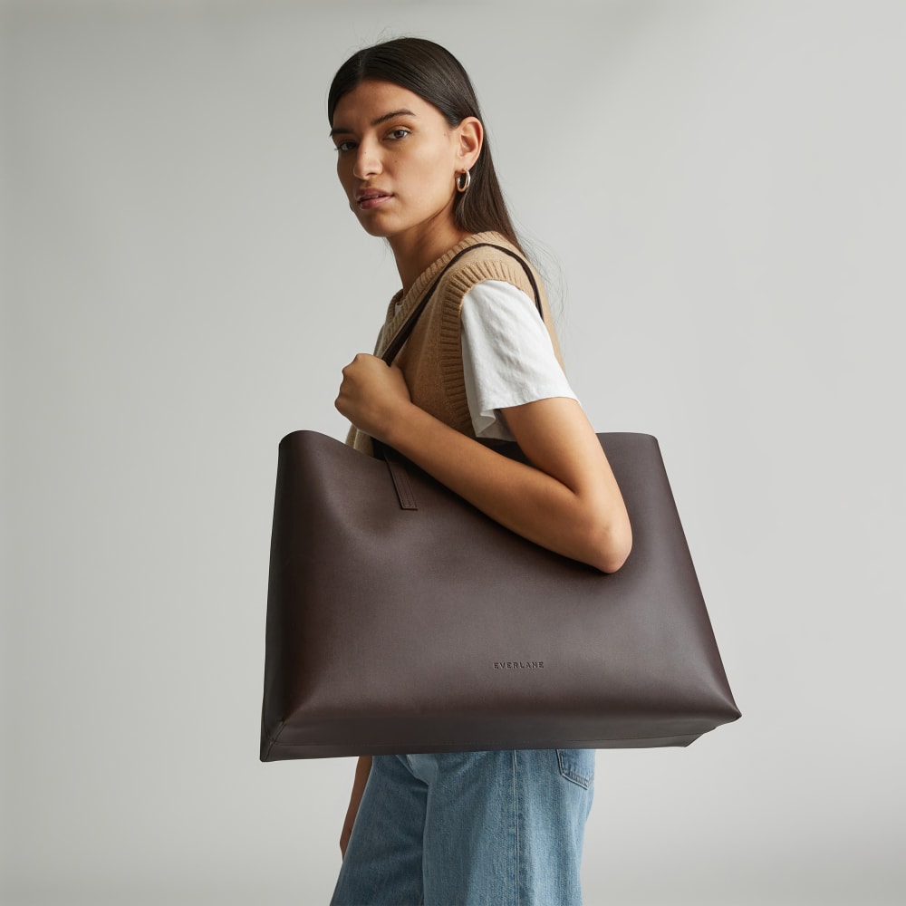 The New Day Market Tote | Chocolate – Everlane