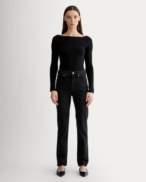 The Way-High® Slim Jean | Coal | 31" Inseam